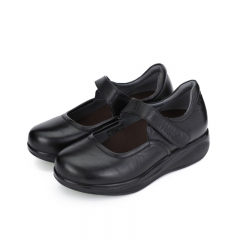 Decom卸力皮鞋 型號：W18001 黑色