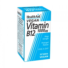 Health Aid 維生素B12 1000μg 50片/盒