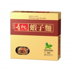 【促銷價】壽桃禮盒裝蝦子麵（12個/盒） 684g (1盒裝...