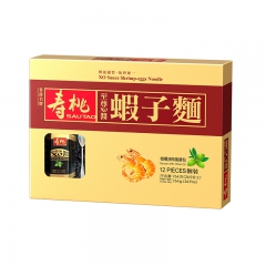 【促銷價】壽桃至尊XO醬蝦子麵764g (1盒裝 6盒裝/箱...