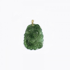 Acici澳玥翡翠珠寶系列-飛龍在天吊墜