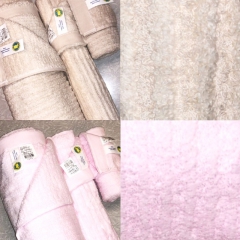 【買1送1】澳門金羊牌純棉素色浴巾/毛巾/方巾