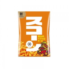 日本膨化進口小吃零食湖池屋芝士脆條75g