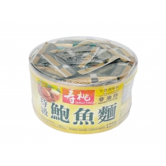 [促銷價]壽桃特級鮑魚麵(圓罐)540g (1罐裝 12罐裝/箱)
