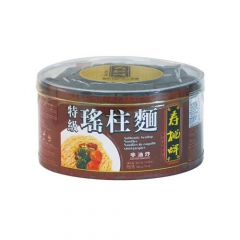 [促銷價]壽桃特級瑤柱麵(圓罐)540g (1罐裝 12罐裝/箱)