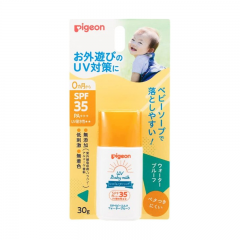 Pigeon 貝親嬰幼兒UV防水防曬乳液 (SPF35+ P...