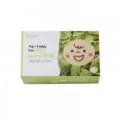 台灣農純鄉寶寶無鹽mini米麵(菠菜/紫薯)30盒裝