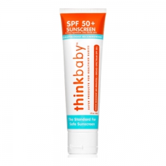 美國thinkbaby 礦物嬰兒防曬乳液 SPF 50 89...