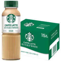 【特價】星巴克Starbucks 星選拿鐵咖啡 270ml ×15