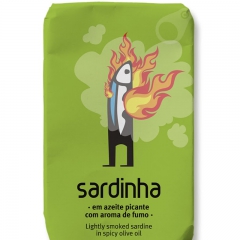 Sardinha 辣煙熏橄欖油沙丁魚 120g/盒