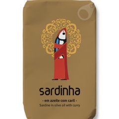 Sardinha 咖哩橄欖油沙丁魚 120g/盒
