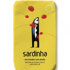 Sardinha 蕃茄醬橄欖油沙丁魚 120g/盒