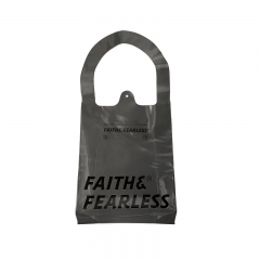 FAITH & FEARLESS 潮流透明袋（黑色）