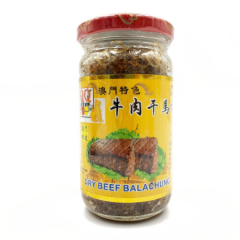 QQ美食-澳門特色牛肉幹馬拉盞 150g/瓶