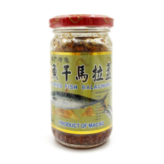 QQ美食-澳門特色魚幹馬拉盞 150g/瓶