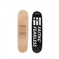 Faith & Fearless 黑色滑板板面