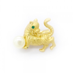 Acici澳玥3D十二生肖（虎）胸針